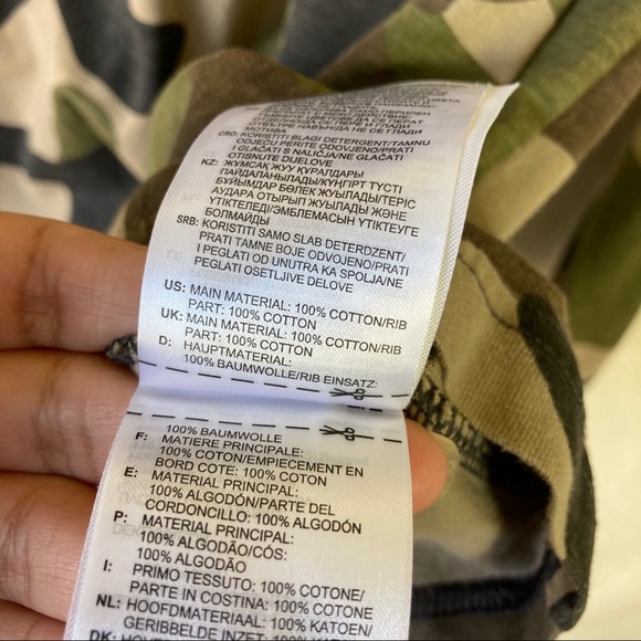 Adidas Originals Men's Camo Long Sleeve Tee - Picture 7 of 9